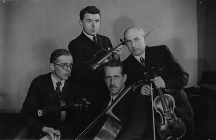 Государственный квартет имени Бетховена. 1946. Фото предоставлено Галиной Ширинской.