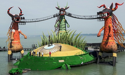 «Волшебная флейта» на фестивале в Брегенце