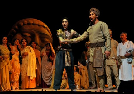 В Алматы прошла премьера оперы Жоржа Бизе «Искатели жемчуга»