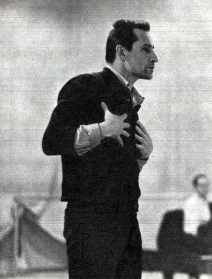 Григорович на репетиции