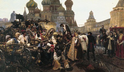В. Суриков. «Утро стрелецкой казни», 1881 г.