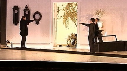 Премьера оперы «Евгений Онегин» в Михайловском театре. Фото: 1tv.ru