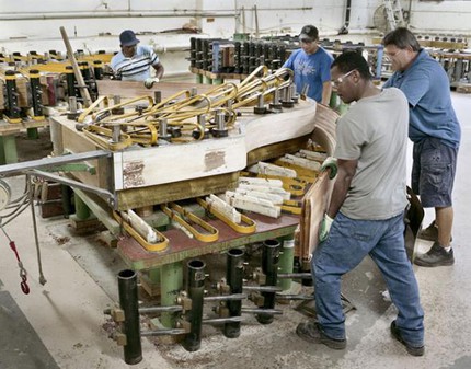 Пресс для бокового остова