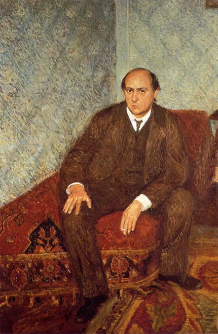 Арнольд Шёнберг. Портрет работы Рихарда Герстля, 1906