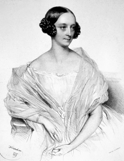 Мария Тальони в 1839 году