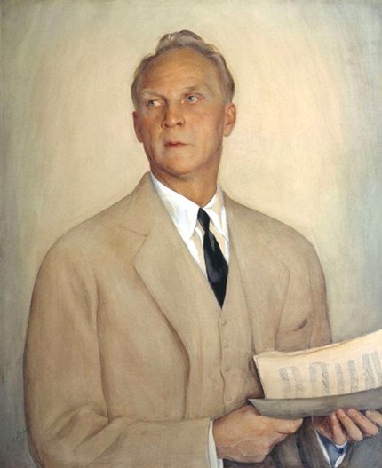 Портрет Фёдора Шаляпина, 1931 год. Музей театра им. А. Бахрушина, Москва Савелий Сорин