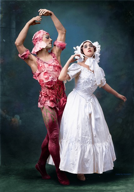 Вацлав Нижинский и Тамара Карсавина