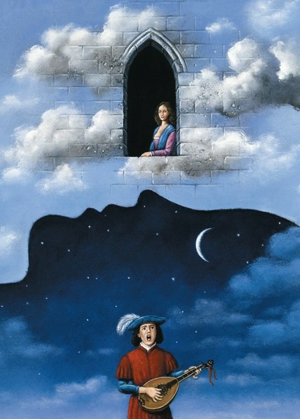 Опера Джузеппе Верди «Трубадур». Постер Рафала Олбиньского